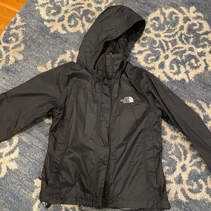 North face rain coat